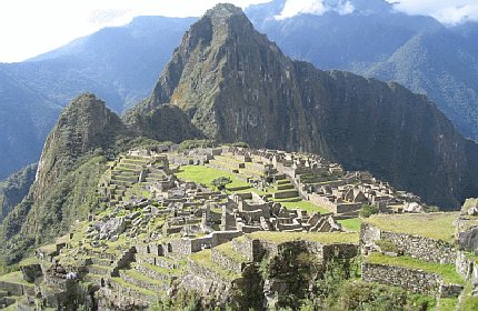 Las ruinas de Machu Picchu Las ruinas de Machu Picchu