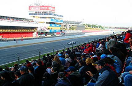 Fórmula 3 en el circuito de Montmeló en Barcelona