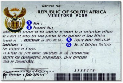 Visas y Pasaportes: requisitos de ingreso a Sudáfrica